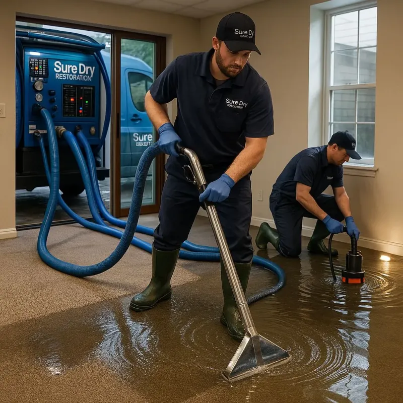 Water Extraction and Removal process in Isle of Wight County, VA